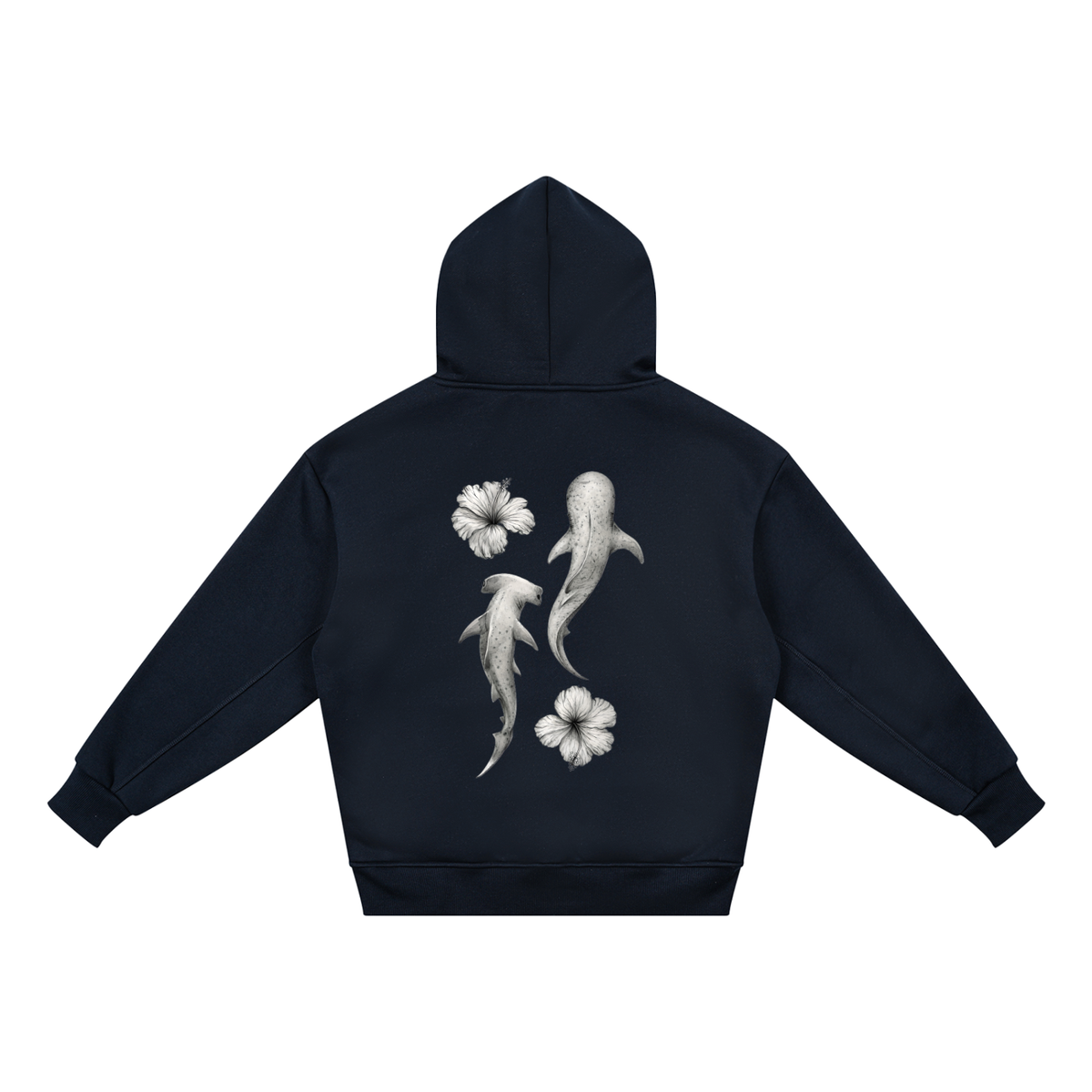 Shark Sketch Hoodie