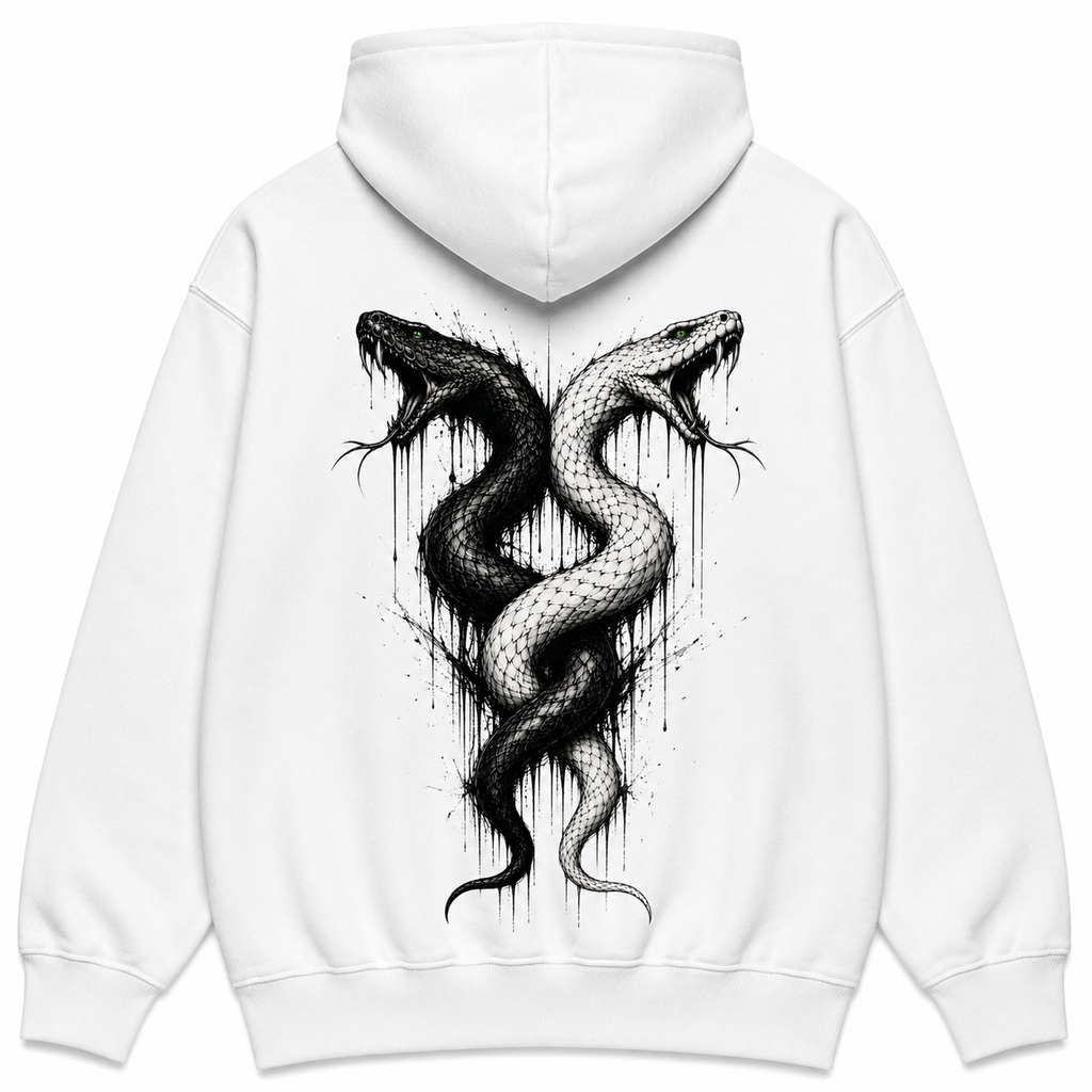 Twin Snake Hoodie