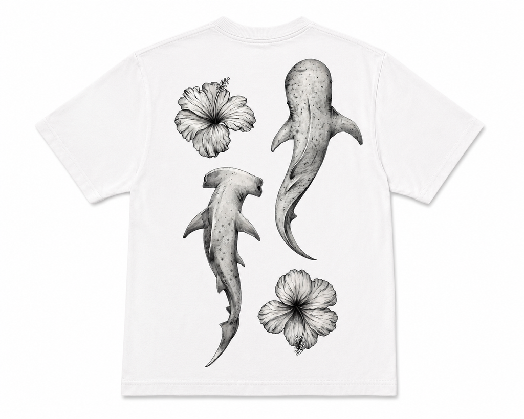 Kids Shark Tee