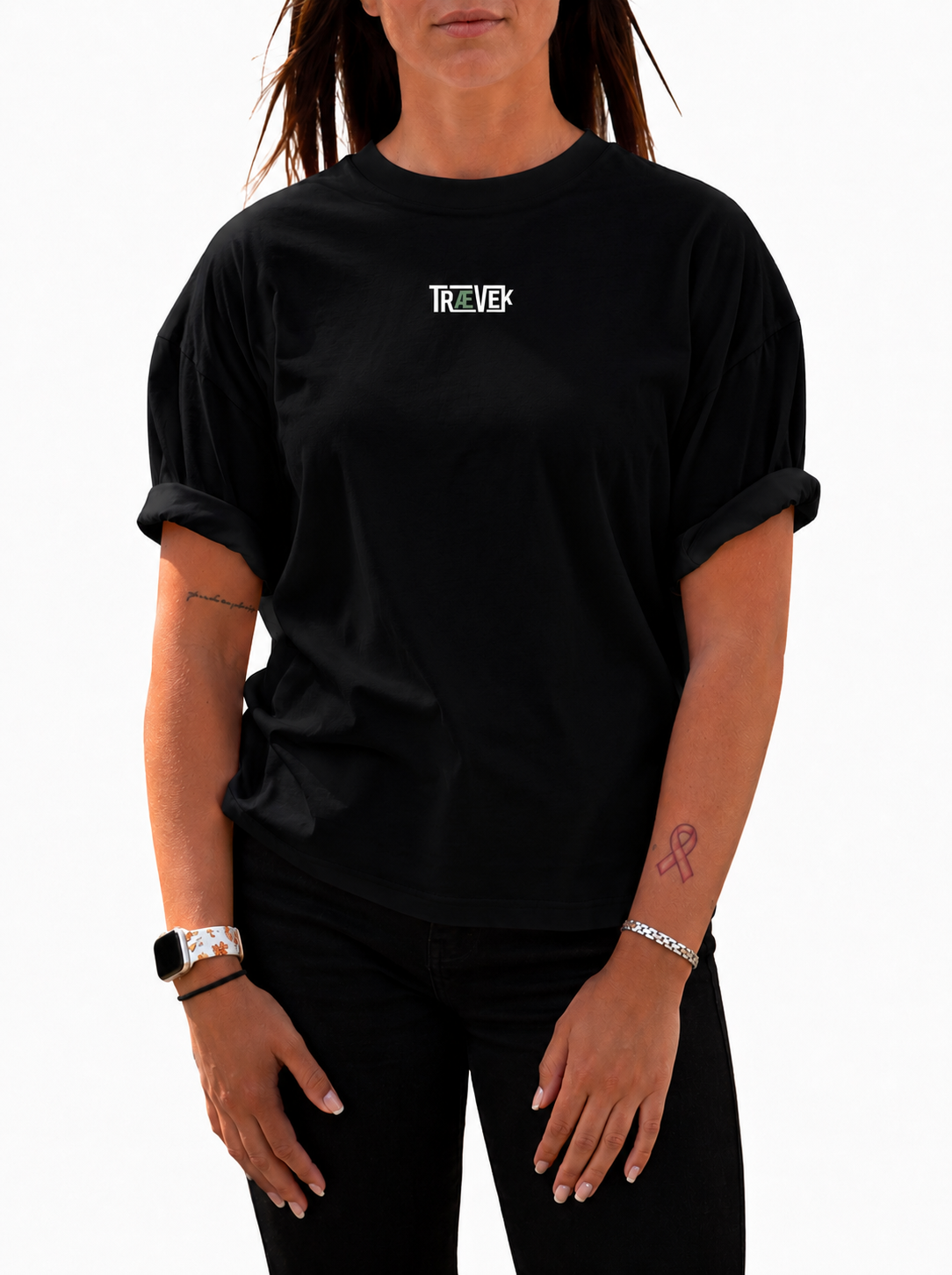 Rose Print Tee