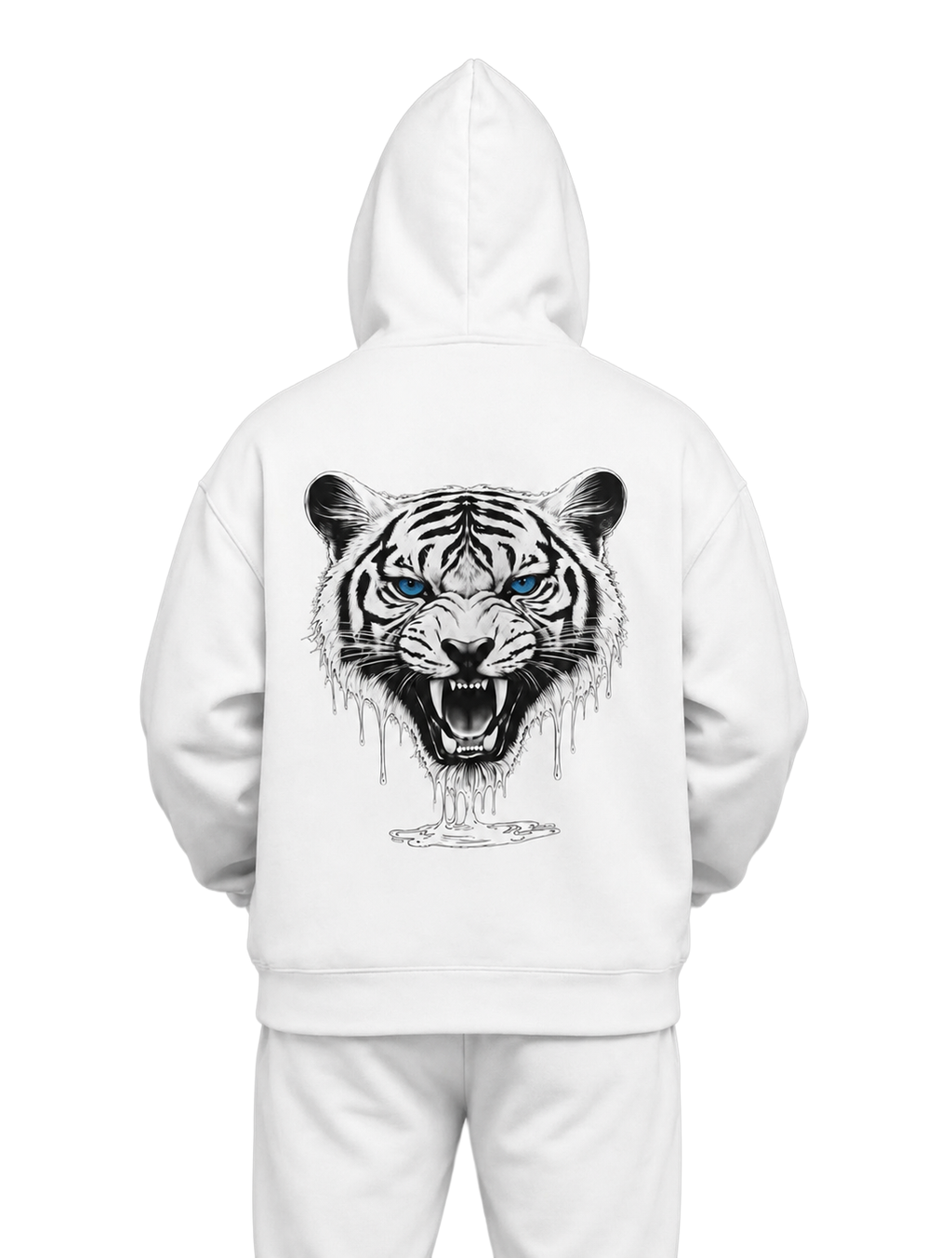Tiger Print Hoodie