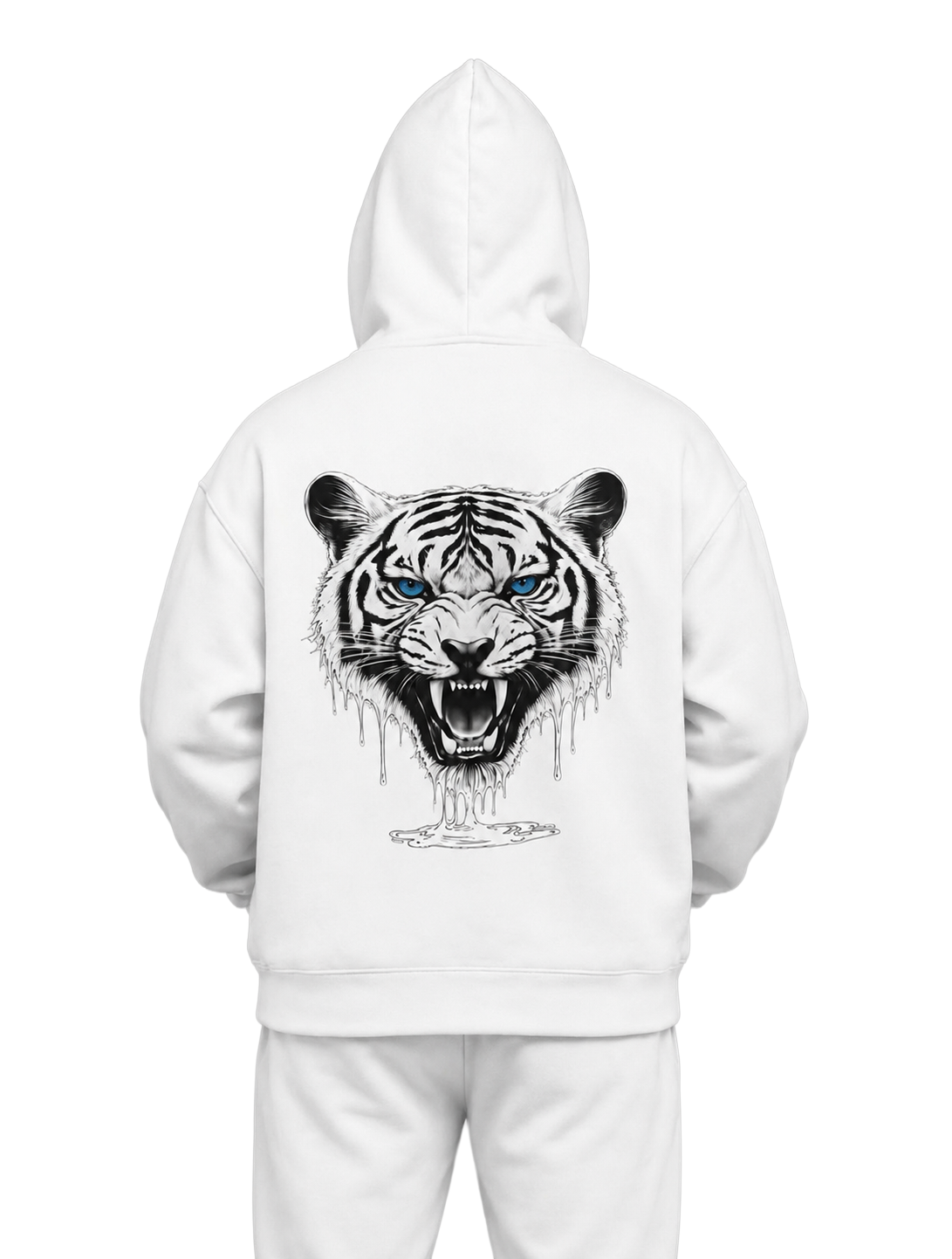 Tiger Print Hoodie