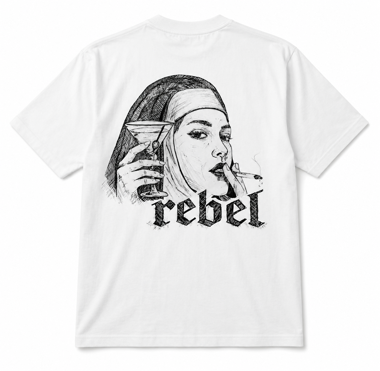 Rebel Print Tee