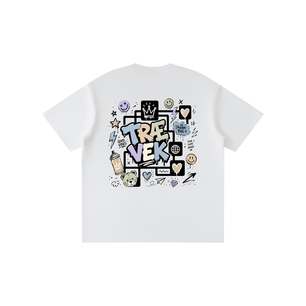 Neutral Graffiti Tee