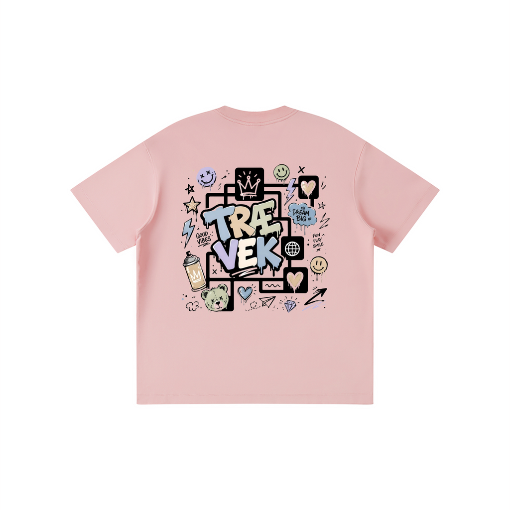 Neutral Graffiti Tee