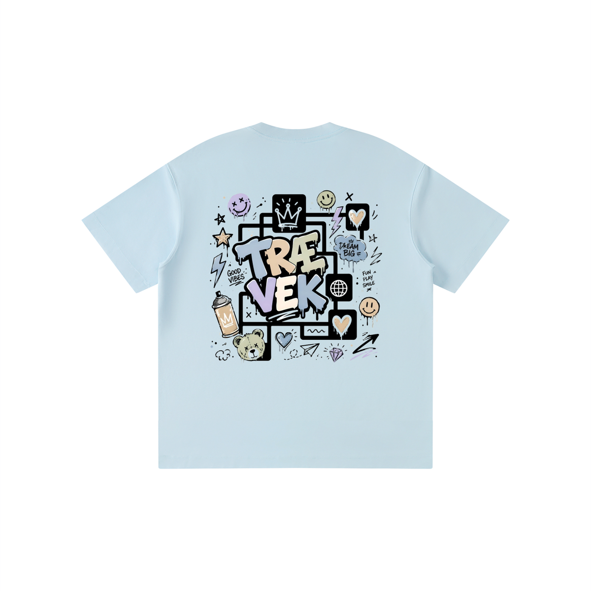 Neutral Graffiti Tee